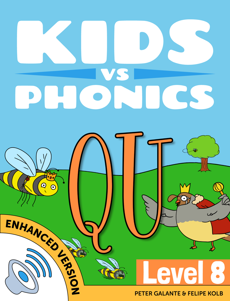 Learn the Letter 'QU' Phonics Book KidsVsPhonics